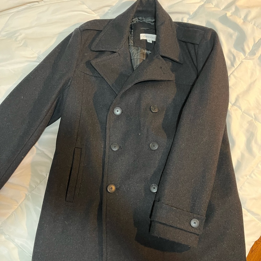 Men’s Calvin Klein, pea coat